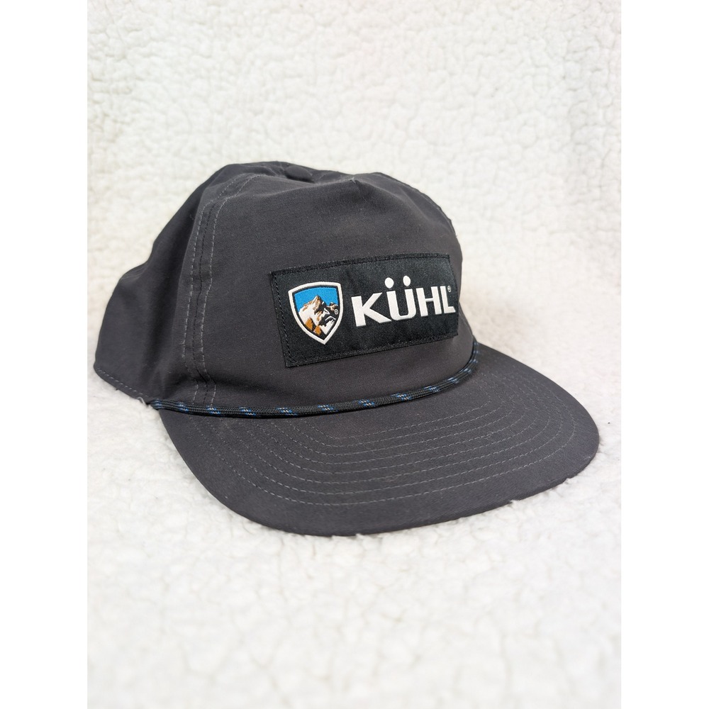 Kuhl Renegade Camp Hat Gray Rope Snapback Hat Cap